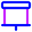 Projector Screen Icon from Core Neon Set