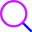 Magnifying Glass Icon from Core Neon Set