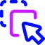 Multi Select Cursor Icon from Core Neon Set