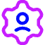 Account Setting Icon from Core Neon Set