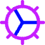 Cog 2 Icon from Core Neon Set