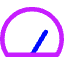 Dashboard Gauge High 2 Icon from Core Neon Set
