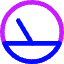 Dashboard Gauge Low 1 Icon from Core Neon Set