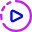 Live Video Icon from Core Neon Set