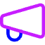 Megaphone 1 Icon from Core Neon Set