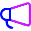 Megaphone 2 Icon from Core Neon Set