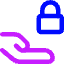 Share Lock Icon from Core Neon Set