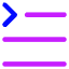 Paragraph Indent First Line Icon from Core Neon Set