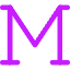Slab Serif Font Icon from Core Neon Set