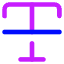 Strikethrough 2 Icon from Core Neon Set