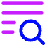 Text Search 1 Icon from Core Neon Set