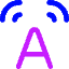 Text To Speech 1 Icon from Core Neon Set