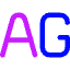 Uppercase Icon from Core Neon Set