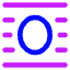 Word Wrap Around Object Icon from Core Neon Set