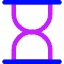 Hourglass Icon from Core Neon Set