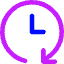Reset Clock Icon from Core Neon Set