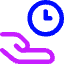 Share Time Icon from Core Neon Set