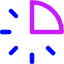 Timer Three Icon from Core Neon Set
