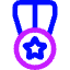Star Medal 2 Icon from Core Neon Set