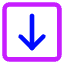 Download Square Icon from Core Neon Set
