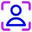 User Profile Focus Icon from Core Neon Set