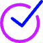 Check Circle 2 Icon from Core Neon Set