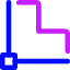 Inside Stroke Icon from Core Neon Set