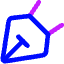 Pen Tool Icon from Core Neon Set