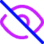 Invisible 1 Icon from Core Neon Set