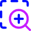 Zoom In Area Icon from Core Neon Set