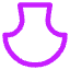 Warp Shell Lower Icon from Core Neon Set