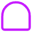 Wrap Arc Upper Icon from Core Neon Set