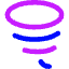Hurricane Icon from Core Neon Set