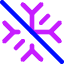 Snow Flake Cross Icon from Core Neon Set