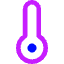 Thermometer Icon from Core Neon Set