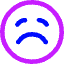 Smiley Crying 1 Icon from Core Neon Set