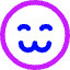 Smiley Cute Icon from Core Neon Set