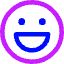 Smiley Happy Icon from Core Neon Set