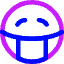 Smiley Mask Icon from Core Neon Set