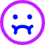 Smiley Nauseas Icon from Core Neon Set