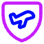 Airport Security Icon from Core Neon Set
