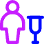 Crutch Icon from Core Neon Set