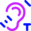 Hearing Telecoil Icon from Core Neon Set