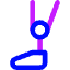 Prosthetic Leg Icon from Core Neon Set