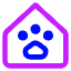 Pet Friendly Hotel Icon from Core Neon Set