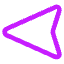 Navigation Arrow West Icon from Core Neon Set