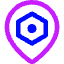 Pin Setting Bolt Nut Icon from Core Neon Set