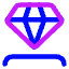 Diamond Icon from Core Neon Set