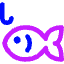 Fishing Icon from Core Neon Set