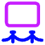 Museum Painting Exhibit 2 Icon from Core Neon Set